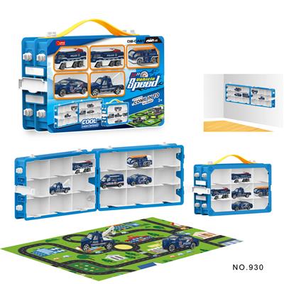 POLICE CAR STORAGE BOX - OBL859216