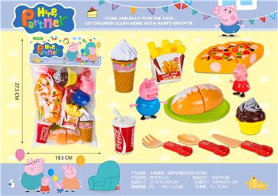 Piggy pizza pizza snack 18 pieces - OBL859355