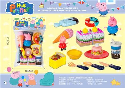 Piggy cake cake dessert cut 23 piece set - OBL859358