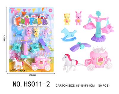 FAMILY IN AMUSEMENT PARK - OBL859884