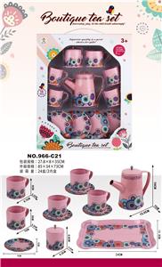 过家家马口铁高壶纯色花 - OBL859965