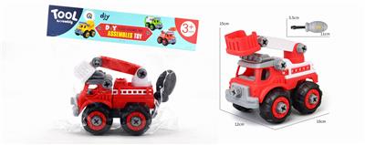PUT TOGETHER FIRE-FIGHTING LADDER CARS - OBL860126
