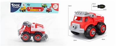 PUT TOGETHER FIRE PICKUP TRUCKS - OBL860129