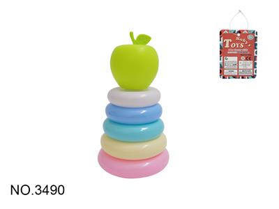 FIVE-LAYER BLOW-UP RING (APPLE) - OBL860693
