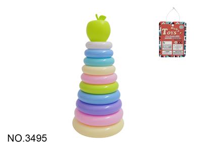 TEN-LAYER BLOW-UP RING (APPLE) - OBL860698