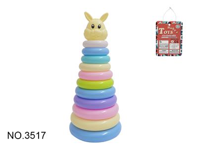 ELEVEN-LAYER BLOW-UP RING (RABBIT) - OBL860720