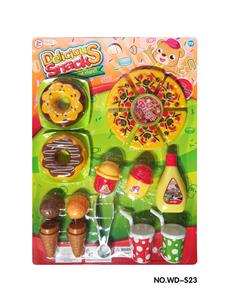 Hamburg Pizza Donuts Food Set - OBL860945