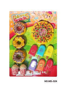 Hamburg Pizza Donuts Food Set - OBL860946