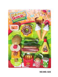 Hamburg Pizza Donuts Food Set - OBL860947