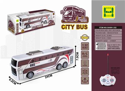 1:32四通遥控灯光仿真巴士车 - OBL861628
