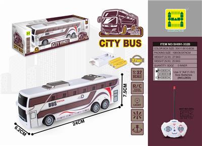 1:32四通遥控灯光仿真巴士车 - OBL861629