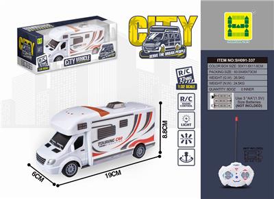 1:32四通遥控灯光仿真房车 - OBL861638