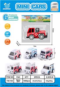 回力警察军事消防车 - OBL861685