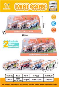 3只回力巴士车 - OBL861762