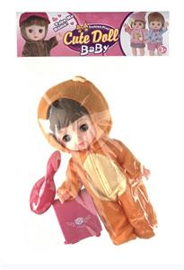 13 INCH DOLL WITH SCHOOLBAG COMB - OBL863395