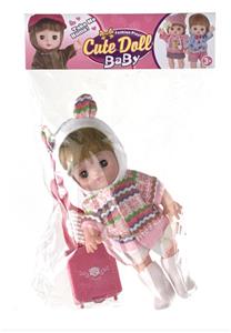 13 INCH DOLL WITH SCHOOLBAG COMB - OBL863396