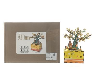 DIY WOODEN OCTONIC BOX (CHERRY BLOSSOM TREE) - OBL863508