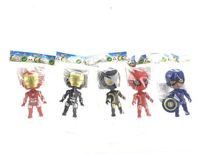 BIG-HEADED CARTOON SPIDER-MAN CAPTAIN AMERICA IRON MAN HYBRID - OBL863544