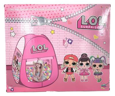 BABY SURPRISE DOLL TENT WITH 50 OCEAN BALLS - OBL863700