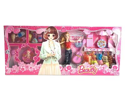 11.5-INCH MULTI JOINT SOLID BODY BARBIE DOLL - OBL863851