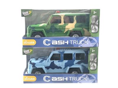 BUILDING BLOCKS CAMOUFLAGE MONEY TRUCK - OBL863999