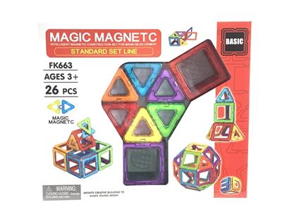 VARIABLE MAGNETIC CHIP BUILDING BLOCKS (26PCS) - OBL864023