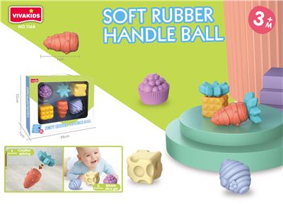 软胶手感球六件套 - OBL864651