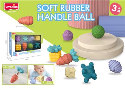 软胶手感球八件套 - OBL864652