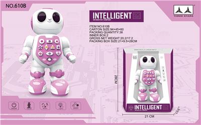 CARTOON ROBOT LEARNING MACHINE (PINK PURPLE) - OBL864693