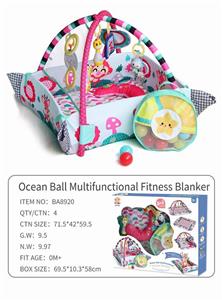 Five in one multifunctional ocean ball fitness blanket - OBL864732