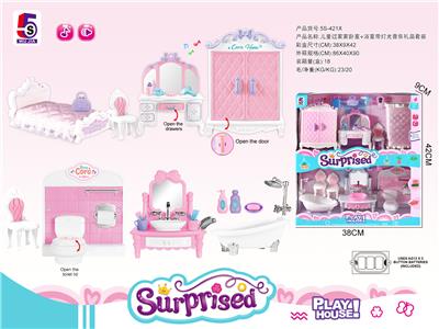 ROOM DRESSER AND BATHROOM DOUBLE DECKER HOUSE SUIT - OBL864794