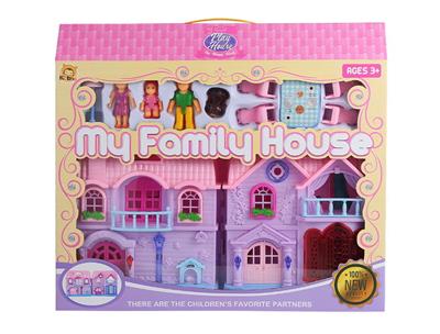 LIGHTING AND MUSIC VILLA SET - OBL864871