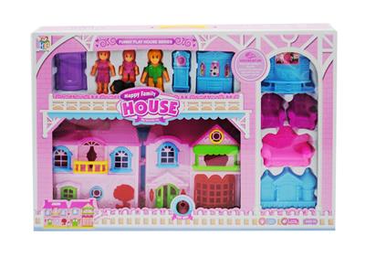 LIGHTING AND MUSIC VILLA SET - OBL864877