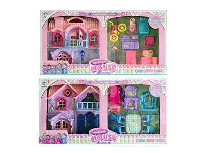 TWO KINDS OF MIXED DECORATION OF LIGHT AND MUSIC VILLA - OBL864882