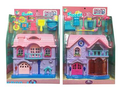 2 LIGHTING VILLAS WITH FURNITURE SETS - OBL864893