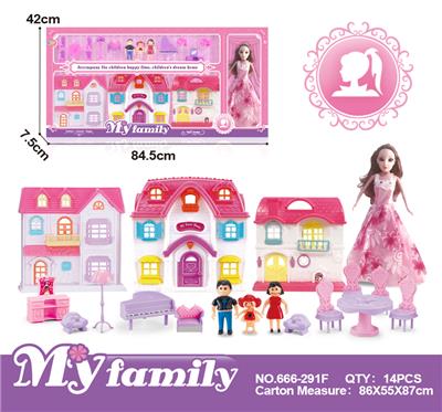 BARBIE VILLA WITH FURNITURE - OBL864956