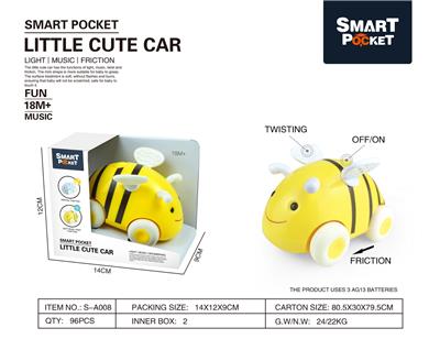 CARTOON INERTIA CAR - BEE - OBL865309