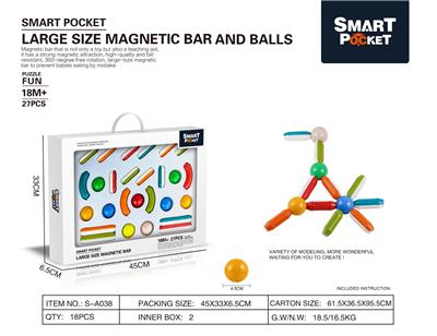 100-SIZE MAGNETIC ROD 27PCS - OBL865336