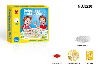 THE LITTLE DETECTIVE IS LOOKING FOR A PICTURE GAME - OBL865903
