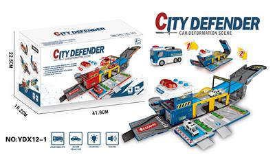 The police alloy deformed the track to collect the car - OBL865930