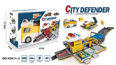 Engineering alloy deformation track to collect cars - OBL865931