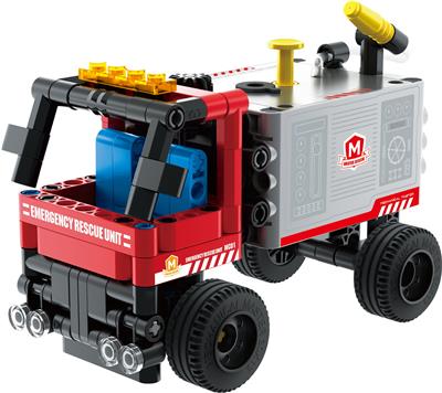 BUILDING BLOCK MINI FIRE ENGINE - OBL865984