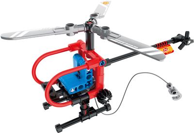 BUILDING BLOCK MINI RESCUE HELICOPTER - OBL865986