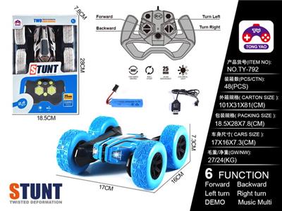 2.4G六通特技车 - OBL866306