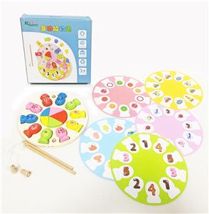 WOODEN MULTI-PURPOSE SHAPE FISHING - OBL866640