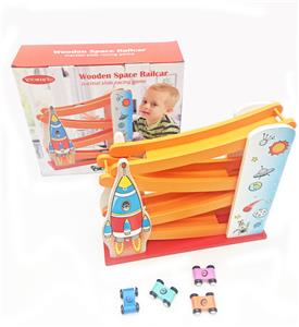 WOODEN COSMIC GLIDER RAIL CAR - OBL866661