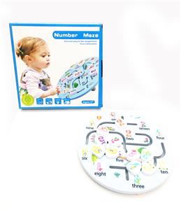 A MAZE OF WOODEN DIGITAL WALKS - OBL866664