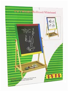 WOODEN 2-IN-1 DRAWING BOARD - OBL866672
