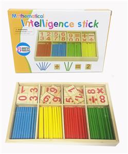 WOODEN NUMBER COUNT STICK - OBL866678