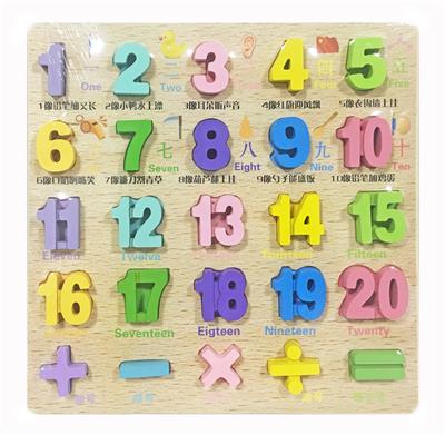 WOODEN CARTOON DIGITAL STEREOSCOPIC SPLINTS - OBL866685